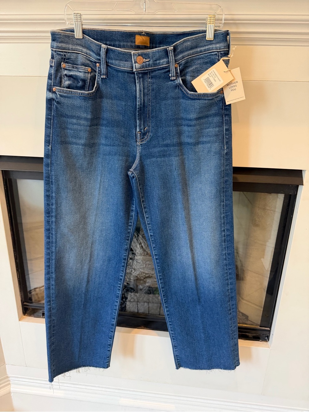 MOTHER Midrise Rambler Ankle Denim Jean NWT 32
